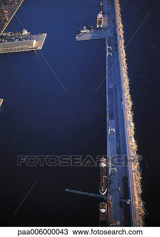 Birdseye view of bridge. View Large Photo Image Stock Image - Birdseye view of bridge.. Fotosearch