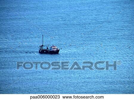 Stock Image - Boat on water.. Fotosearch