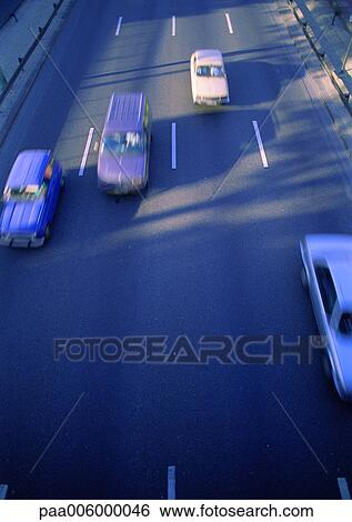 Cars on highway. View Large Photo Image Stock Photograph - Cars on highway.. Fotosearch