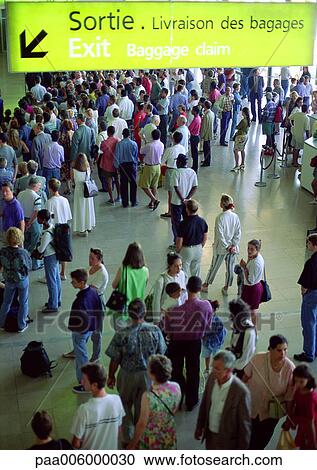 People in airport View Large Photo Image Stock Image - People in airport. Fotosearch