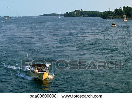 USA, speedboat on water View Large Photo Image Stock Image - USA, speedboat on water. Fotosearch