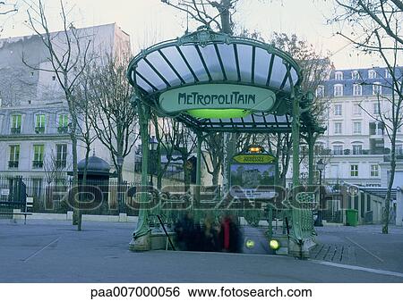 France, Paris, Abesses metro station View Large Photo Image Stock Photograph - France, Paris, Abesses metro station. Fotosearch
