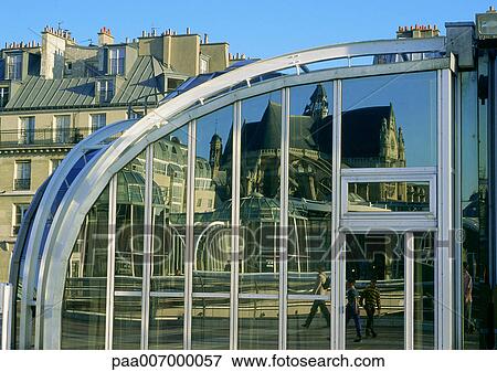 Stock Photo - France, Paris, Les Halles. Fotosearch