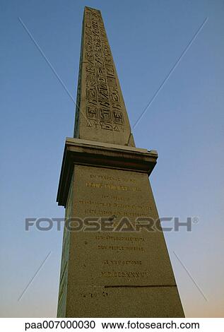 France, Paris, Obelisk of Luxor View Large Photo Image Stock Image - France, Paris, Obelisk of Luxor. Fotosearch