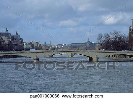 France, Paris, Pont Neuf and River Seine View Large Photo Image Stock Photograph - France, Paris, Pont Neuf and River Seine. Fotosearch