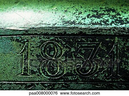 Stock Photograph - 1831 text, engraved. Fotosearch
