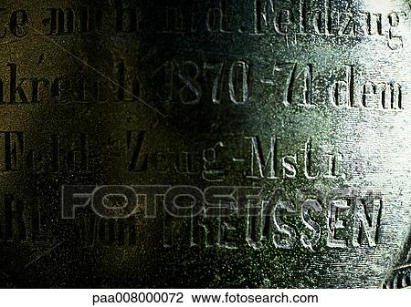Engraved writing View Large Photo Image Stock Image - Engraved writing. Fotosearch