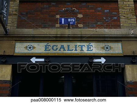Equality sign in French View Large Photo Image Stock Photography - Equality sign in French. Fotosearch