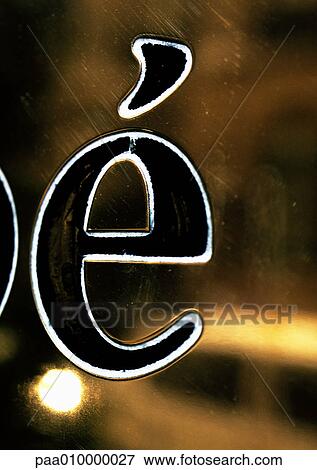 e, text, painted. View Large Photo Image Stock Photo - e, text, painted.. Fotosearch