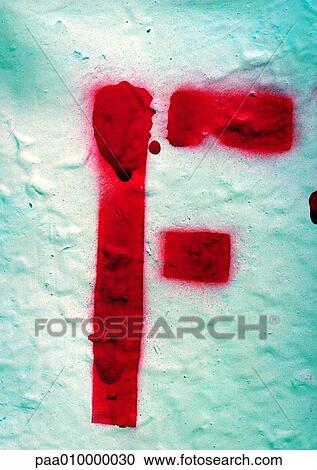 F, text, stencil. View Large Photo Image Stock Image - F, text, stencil.. Fotosearch