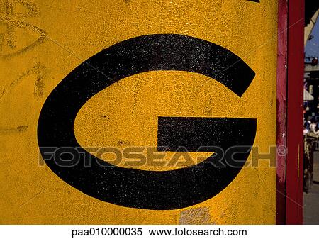 G, text, painted. View Large Photo Image Stock Photography - G, text, painted.. Fotosearch