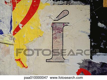 I, text, painted. View Large Photo Image Stock Photo - I, text, painted.. Fotosearch