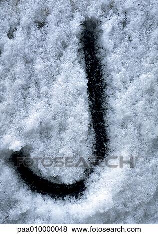 J, text, in snow View Large Photo Image Stock Photo - J, text, in snow. Fotosearch