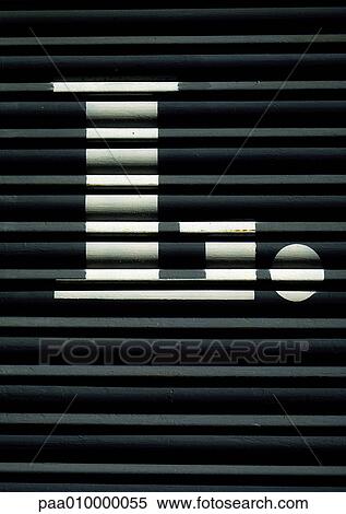 L, text, painted. View Large Photo Image Stock Photography - L, text, painted.. Fotosearch