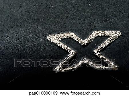 x, text, outlined View Large Photo Image Stock Photo - x, text, outlined. Fotosearch