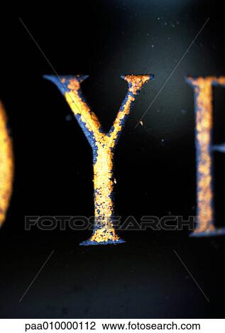 Y, text, embossed. View Large Photo Image Stock Image - Y, text, embossed.. Fotosearch
