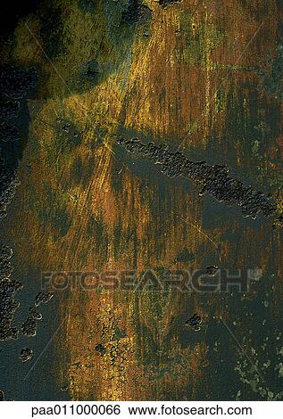 Stock Photograph - Black chipped with yellowing.. Fotosearch