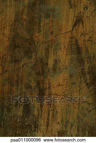 Cracking brown plaster wall, close-up View Large Photo Image Stock Photograph - Cracking brown plaster wall, close-up. Fotosearch