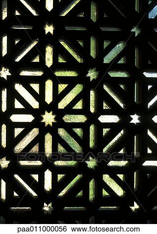 Lattice work window, close-up View Large Photo Image Stock Photograph - Lattice work window, close-up. Fotosearch