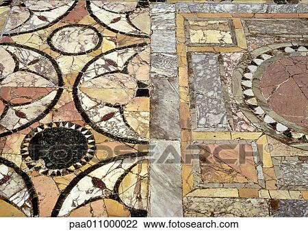 Marble mosaic, close-up View Large Photo Image Stock Image - Marble mosaic, close-up. Fotosearch