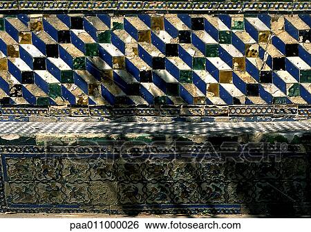 Marble mosaic, close-up View Large Photo Image Stock Photograph - Marble mosaic, close-up. Fotosearch