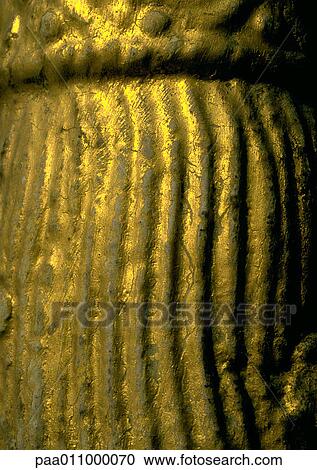 Ridges in gilded surface, close-up View Large Photo Image Stock Image - Ridges in gilded surface, close-up. Fotosearch
