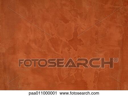 Terracotta colored wall, close-up View Large Photo Image Stock Image - Terracotta colored wall, close-up. Fotosearch