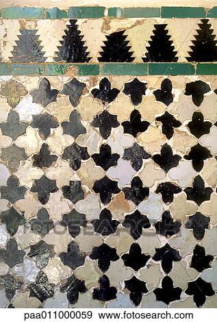 Tile mosaic, close-up View Large Photo Image Stock Photo - Tile mosaic, close-up. Fotosearch