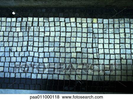 Tile mosaic, close-up View Large Photo Image Stock Photo - Tile mosaic, close-up. Fotosearch