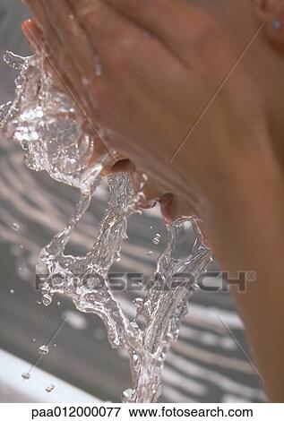 Person washing hands, close-up View Large Photo Image Stock Photo - Person washing hands, close-up. Fotosearch