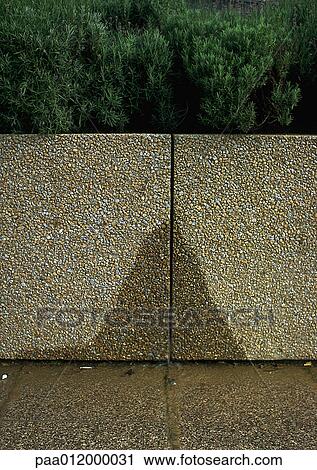 Stock Image - Wall with wet marks. Fotosearch