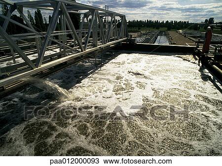 Water, reprocessing plant View Large Photo Image Stock Image - Water, reprocessing plant. Fotosearch