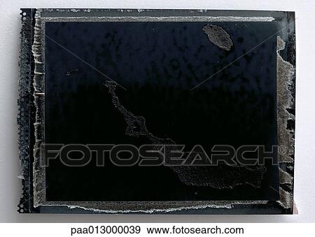 Polaroid negative paper. View Large Photo Image Stock Photo - Polaroid negative paper.. Fotosearch