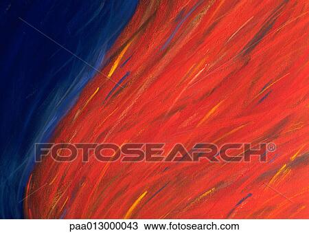 Red and blue paint strokes, close-up, full frame View Large Photo Image Stock Image - Red and blue paint strokes, close-up, full frame. Fotosearch