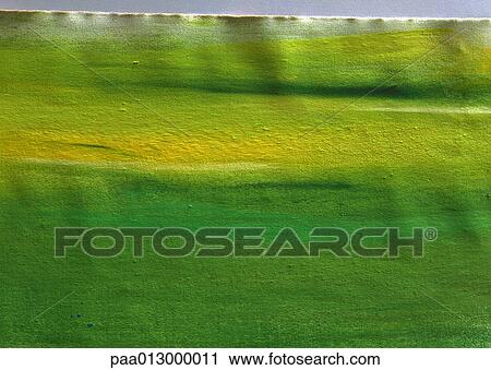 Yellow and green paint on paper, full frame View Large Photo Image Stock Image - Yellow and green paint on paper, full frame. Fotosearch