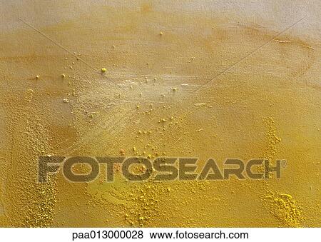 Yellowish pigment, close-up, full frame View Large Photo Image Stock Photo - Yellowish pigment, close-up, full frame. Fotosearch
