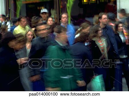 Crowd, blurred motion View Large Photo Image Stock Image - Crowd, blurred motion. Fotosearch