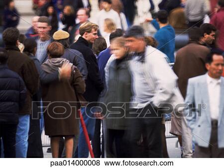 Crowd, blurred. View Large Photo Image Stock Photo - Crowd, blurred.. Fotosearch