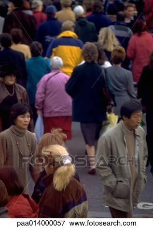 Crowd, close up and blurred. View Large Photo Image Stock Photo - Crowd, close up and blurred.. Fotosearch