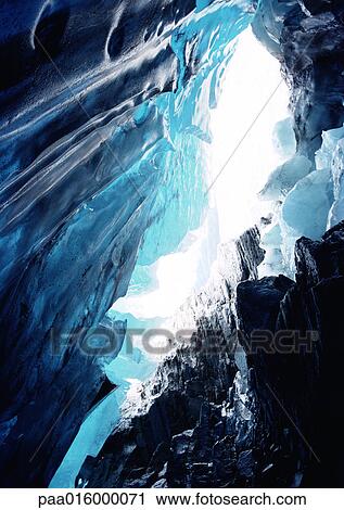 Norway, interior of glacier View Large Photo Image Stock Image - Norway, interior of glacier. Fotosearch