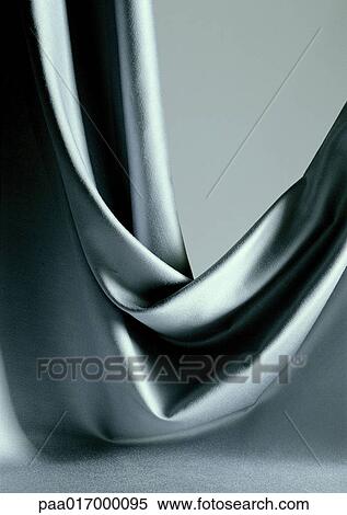Draped silver fabric, close-up View Large Photo Image Stock Photography - Draped silver fabric, close-up. Fotosearch