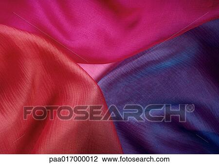 Fabrics of three colors, close-up View Large Photo Image Stock Image - Fabrics of three colors, close-up. Fotosearch