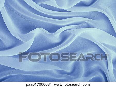 Folds in chiffon, close-up, full frame View Large Photo Image Picture - Folds in chiffon, close-up, full frame. Fotosearch