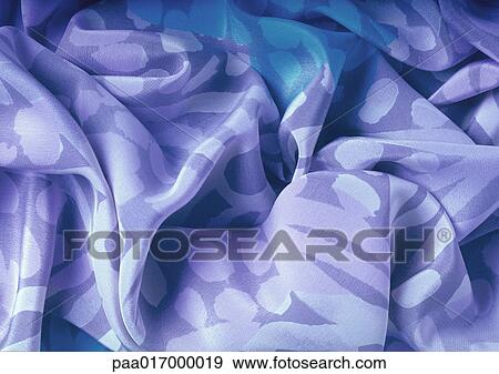 Folds in patterened fabric, close-up, full frame View Large Photo Image Stock Photo - Folds in patterened fabric, close-up, full frame. Fotosearch
