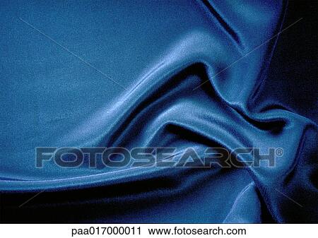 Folds in silky blue fabric, close-up, full frame View Large Photo Image Stock Image - Folds in silky blue fabric, close-up, full frame. Fotosearch