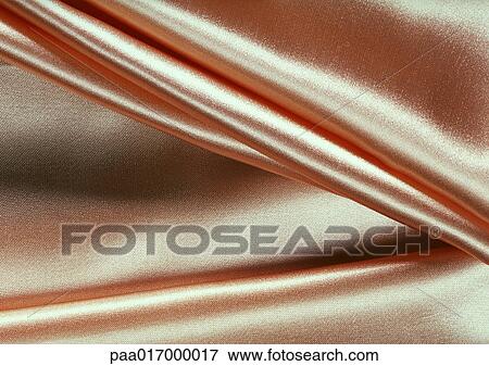 Folds in silky fabric, close-up, full frame View Large Photo Image Stock Photo - Folds in silky fabric, close-up, full frame. Fotosearch