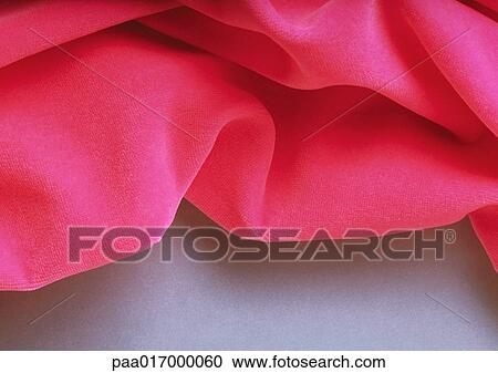 Pink fabric, close-up View Large Photo Image Stock Image - Pink fabric, close-up. Fotosearch