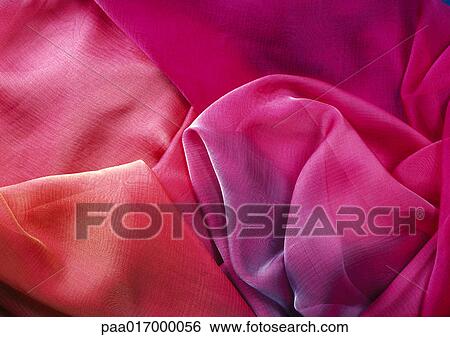Pink-toned chiffon, close-up, full frame View Large Photo Image Stock Photograph - Pink-toned chiffon, close-up, full frame. Fotosearch