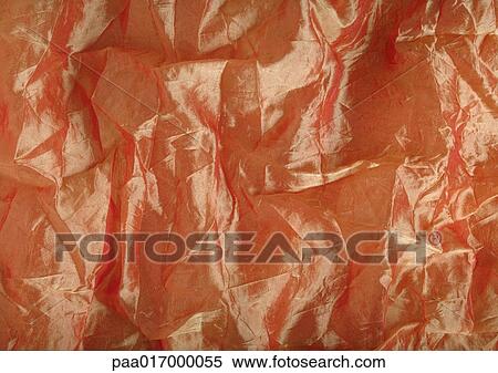 Wrinkled light orange silk, close-up, full frame View Large Photo Image Stock Photography - Wrinkled light orange silk, close-up, full frame. Fotosearch