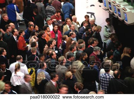 Crowd of people near television monitors, blurred. View Large Photo Image Stock Image - Crowd of people near television monitors, blurred.. Fotosearch